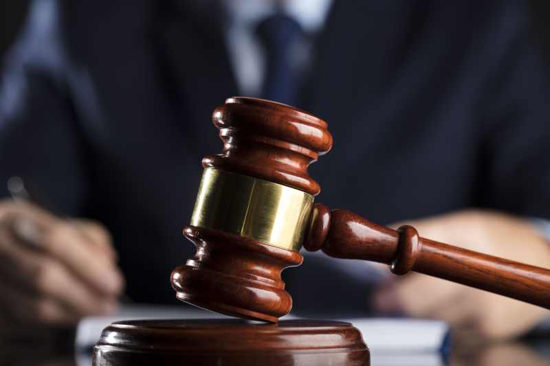 Gavel. Attorney concept.
